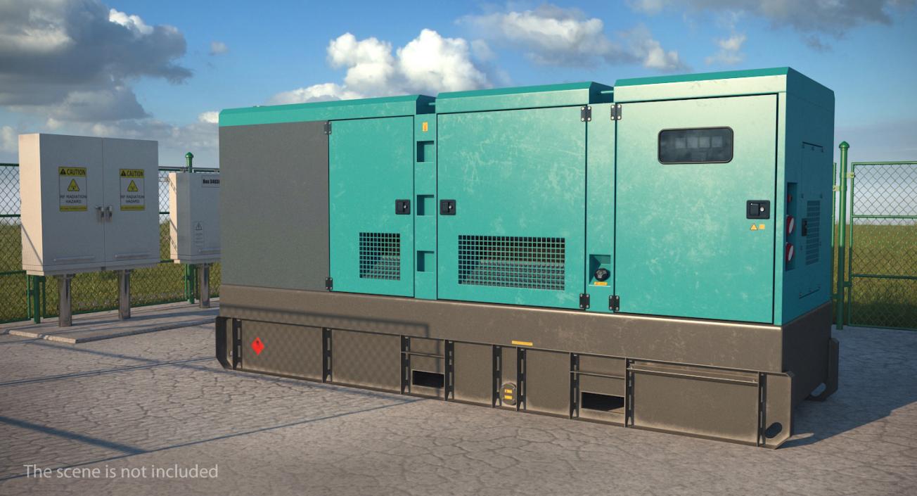 Industrial Generators Collection 3D