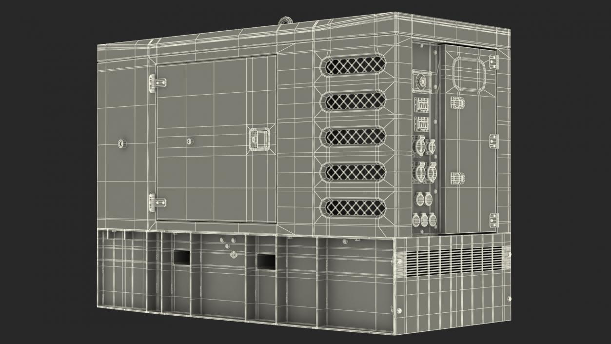 Industrial Generators Collection 3D