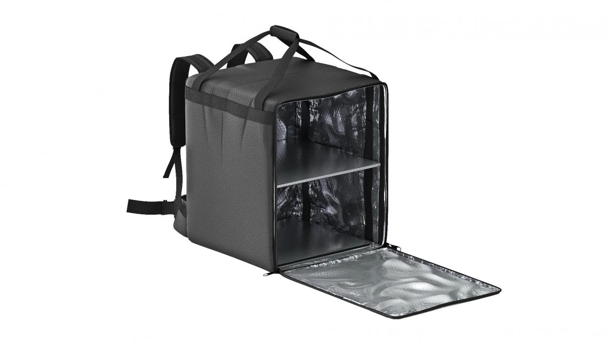 Delivery Bag Hendi Open Black 3D model