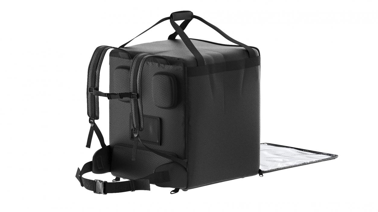 Delivery Bag Hendi Open Black 3D model