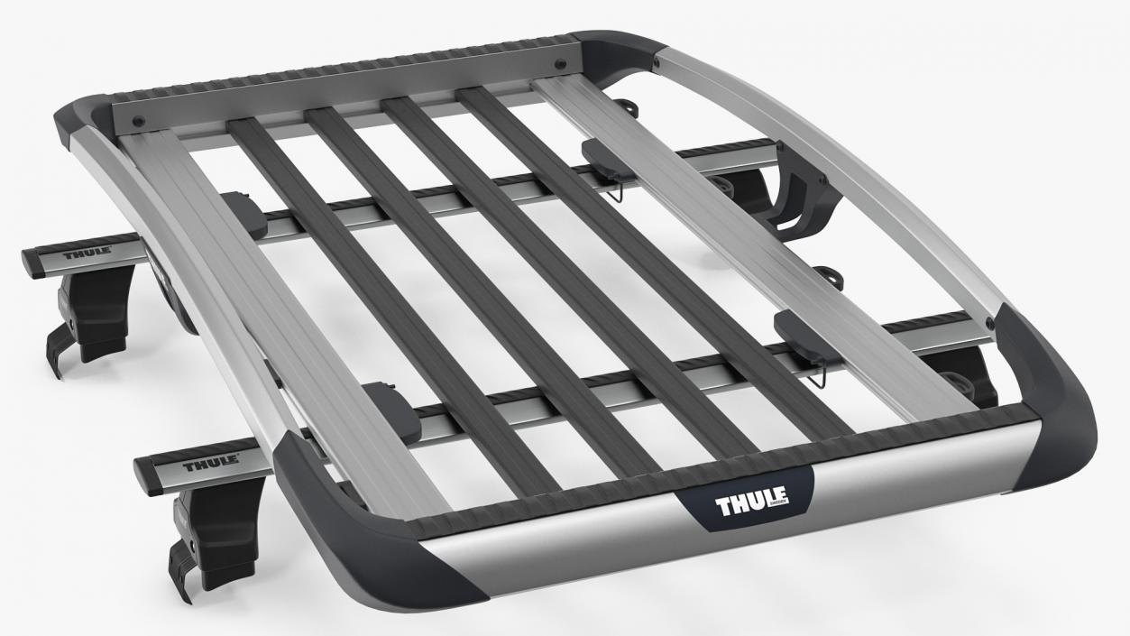 3D model Thule Trail XTL Roof Basket with Wingbar