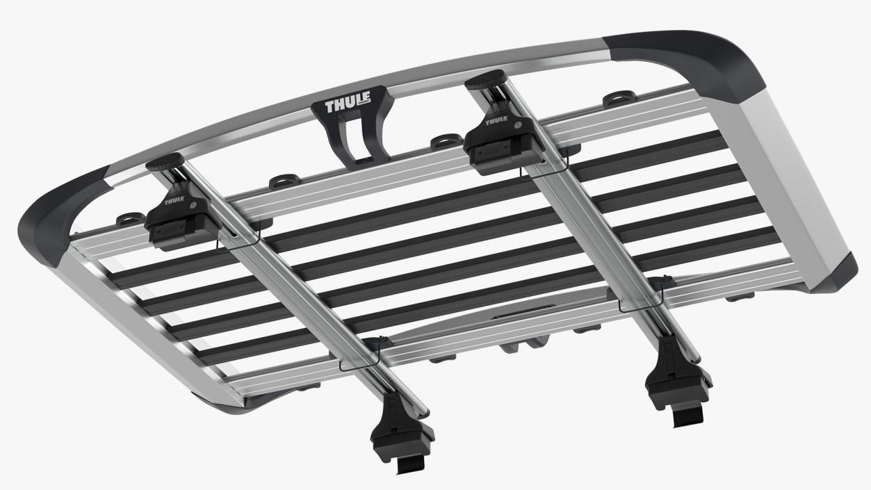 3D model Thule Trail XTL Roof Basket with Wingbar