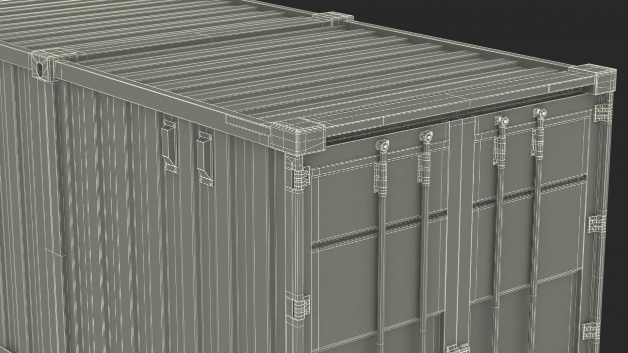 53 Foot High Cube Container 3D