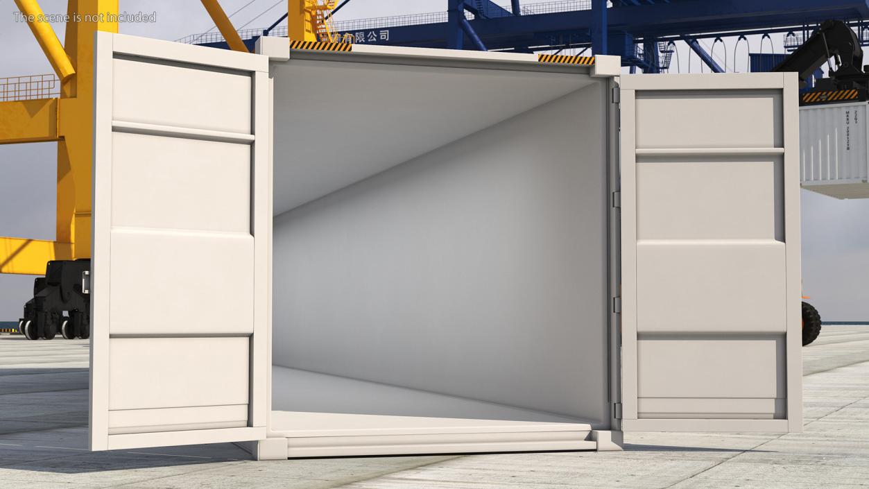 53 Foot High Cube Container 3D