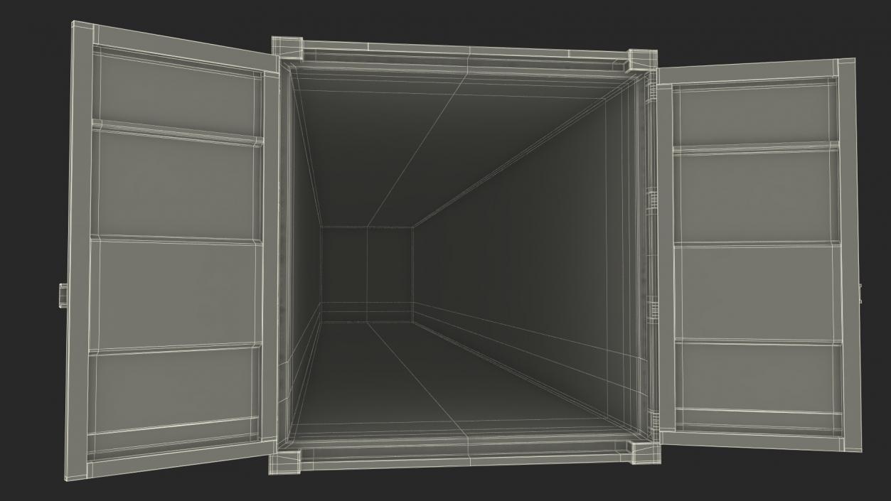 53 Foot High Cube Container 3D