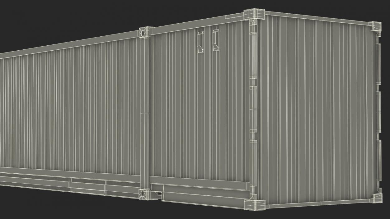 53 Foot High Cube Container 3D