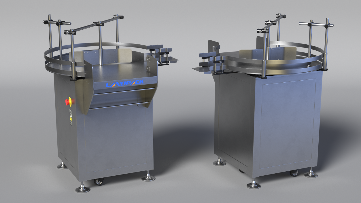 3D Roller Feeding Machine LandPack 2 model