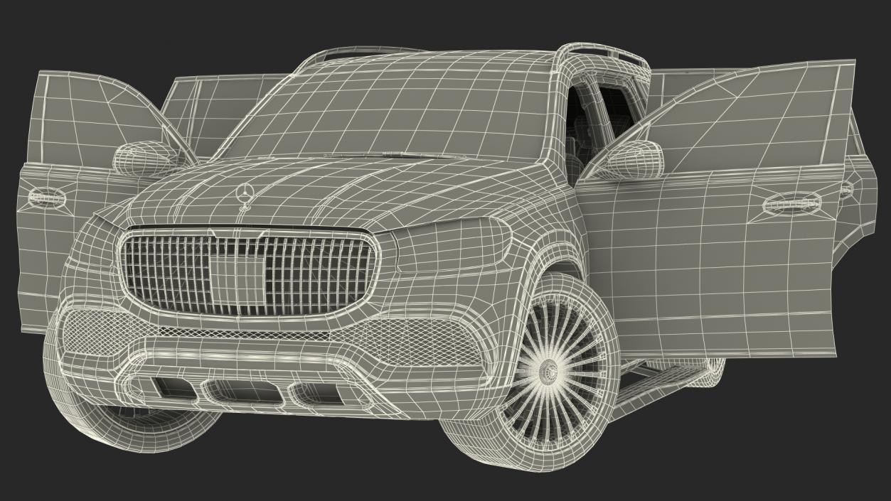 3D Mercedes Benz Cars Rigged Collection