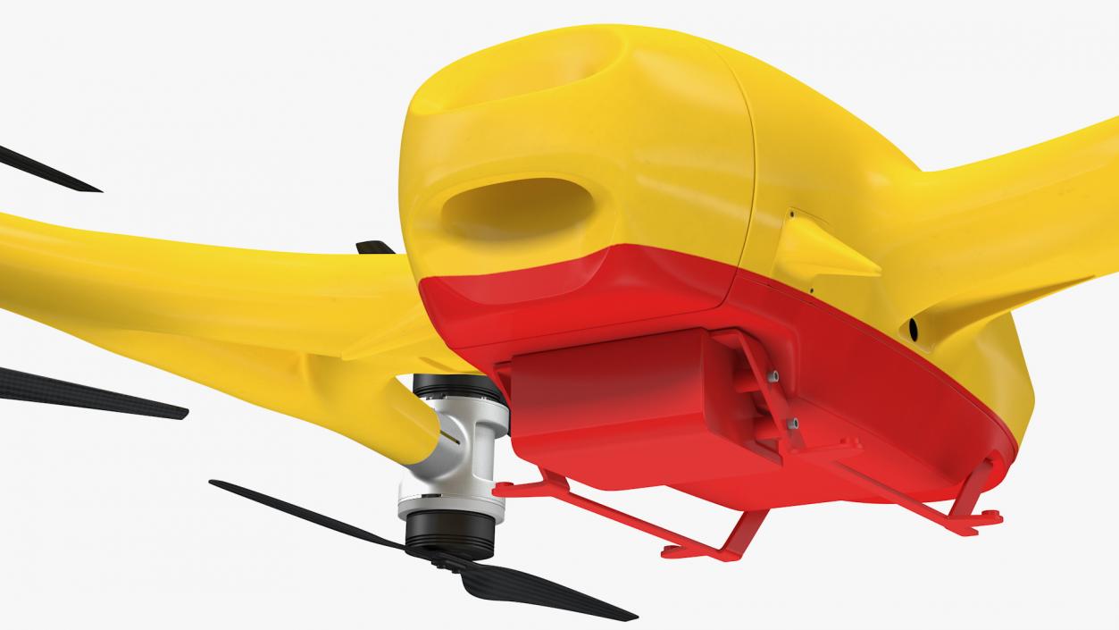 3D model DHL Quadcopter Drone