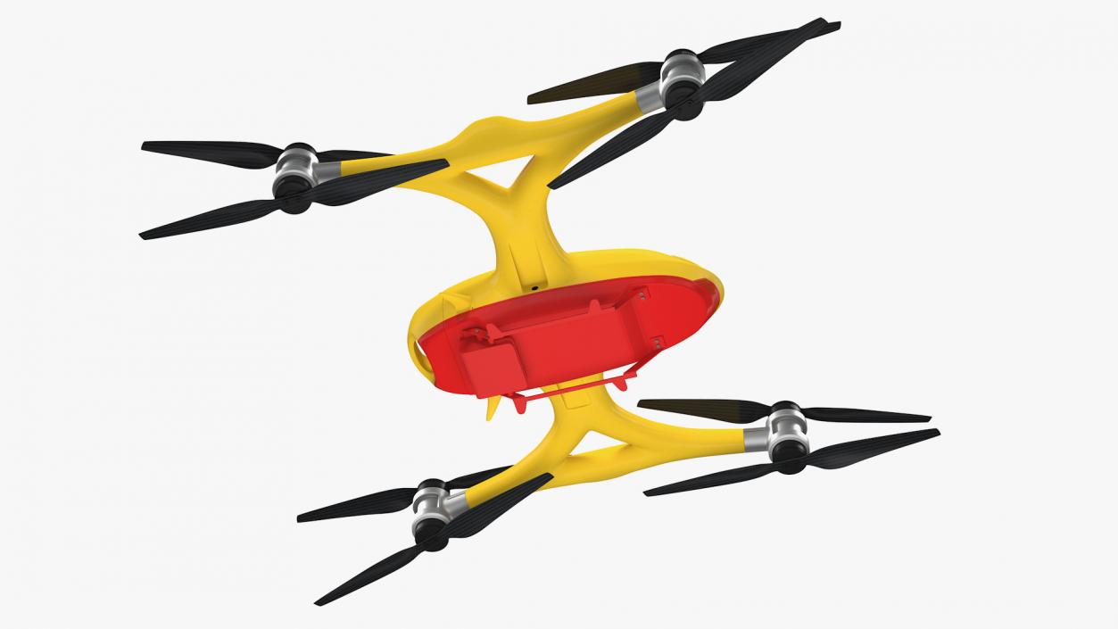 3D model DHL Quadcopter Drone