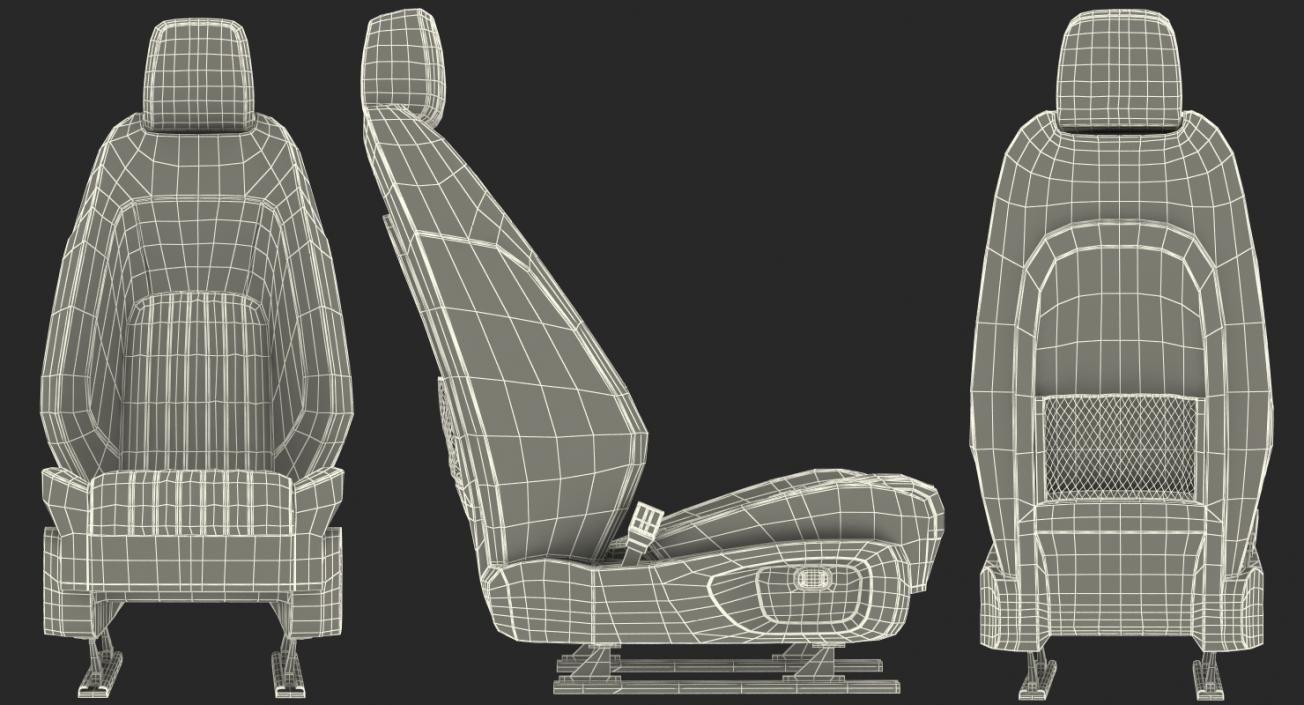 3D Sedan Front Seat