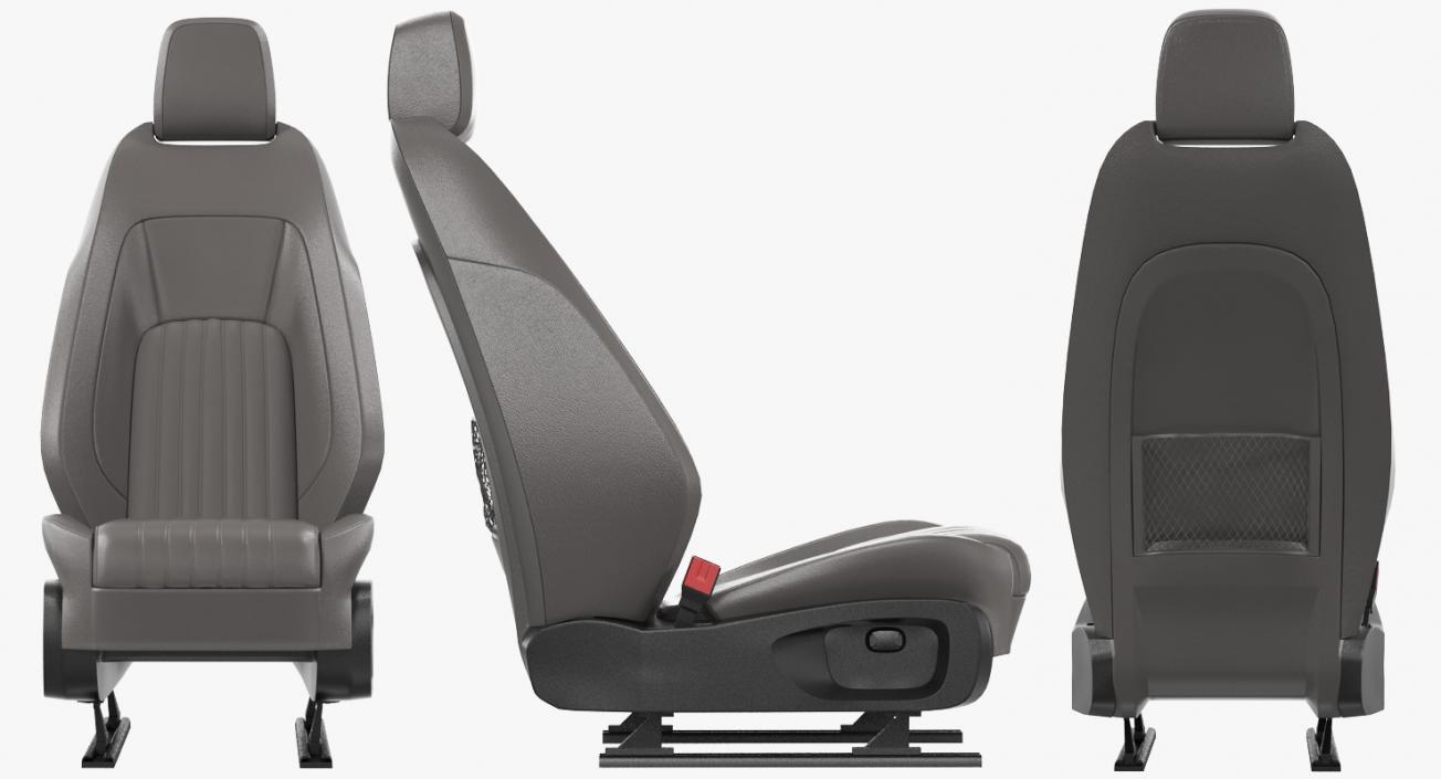 3D Sedan Front Seat