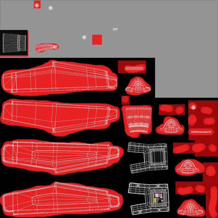 3D Torin Big Red Hydraulic Trolley