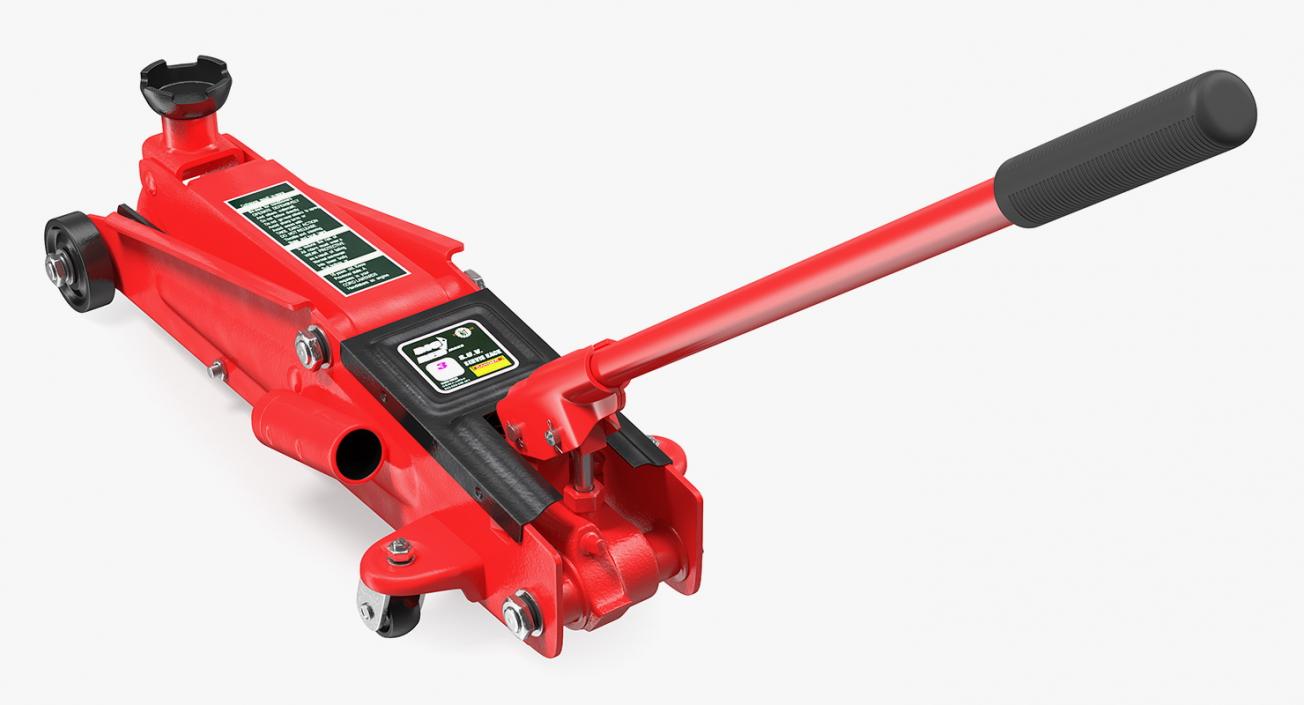 3D Torin Big Red Hydraulic Trolley