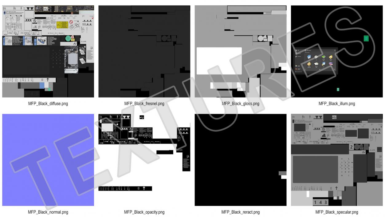 3D Optional Scanner for Laser MFP Black 2 model