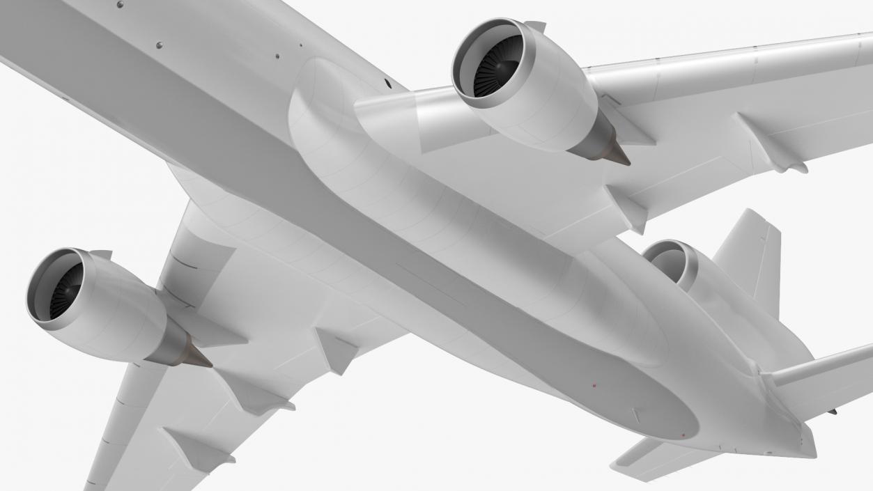 3D McDonnell Douglas MD11 Tri Jet Wide Body Airliner Flight