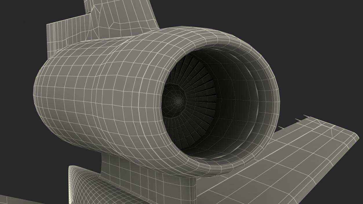 3D McDonnell Douglas MD11 Tri Jet Wide Body Airliner Flight