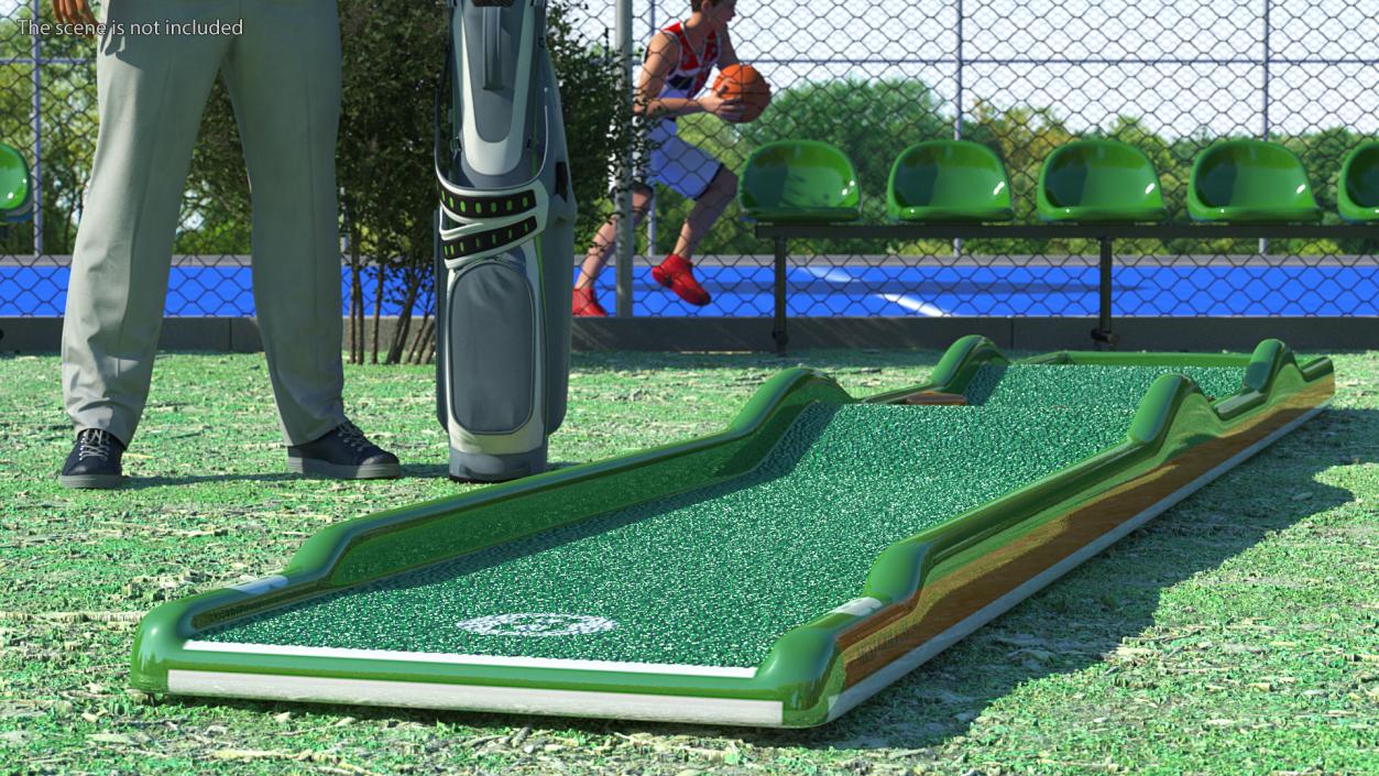 Minigolf 35 Portable Course Hole 8 3D model