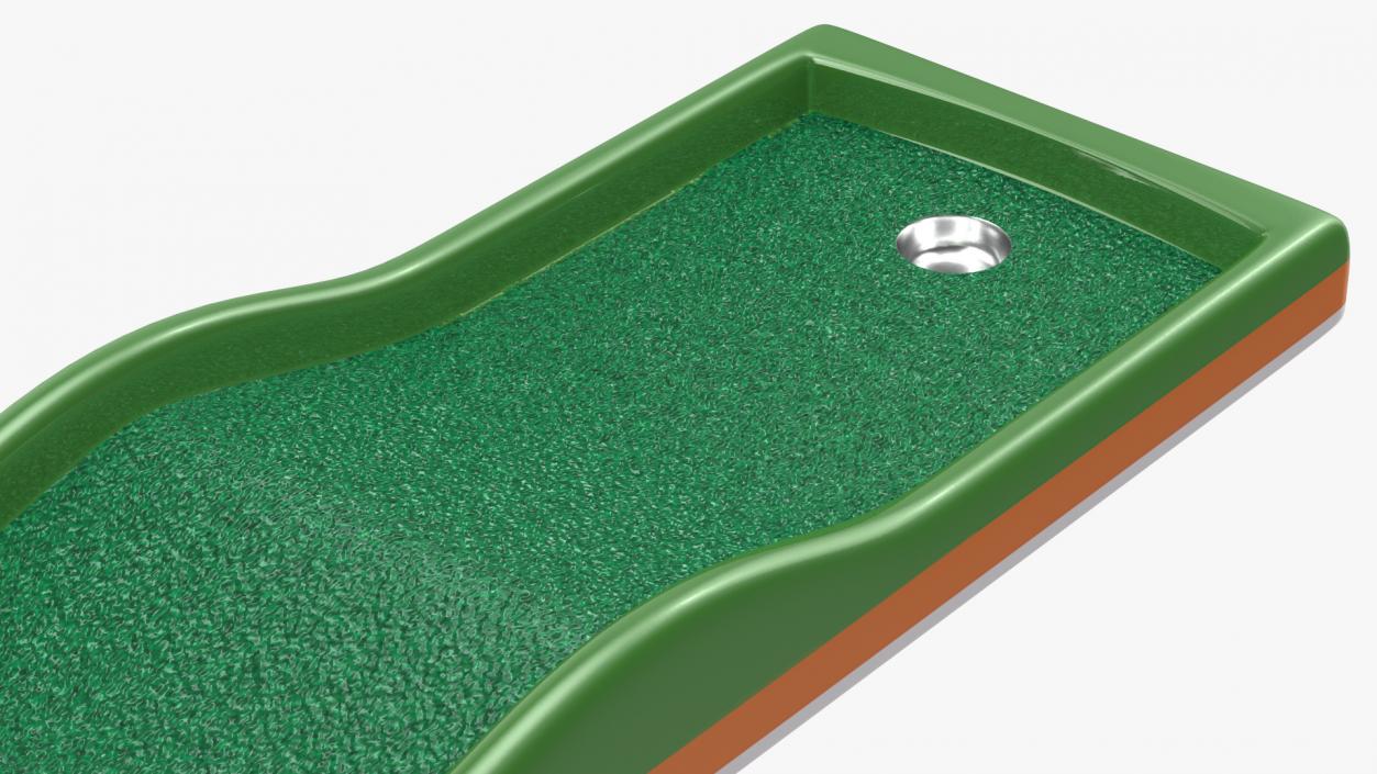 Minigolf 35 Portable Course Hole 8 3D model