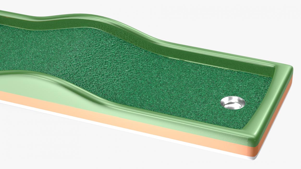 Minigolf 35 Portable Course Hole 8 3D model