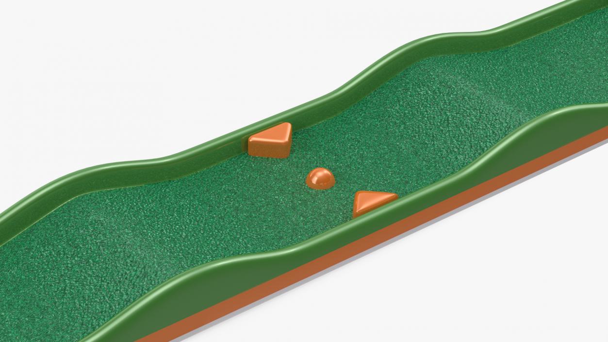 Minigolf 35 Portable Course Hole 8 3D model