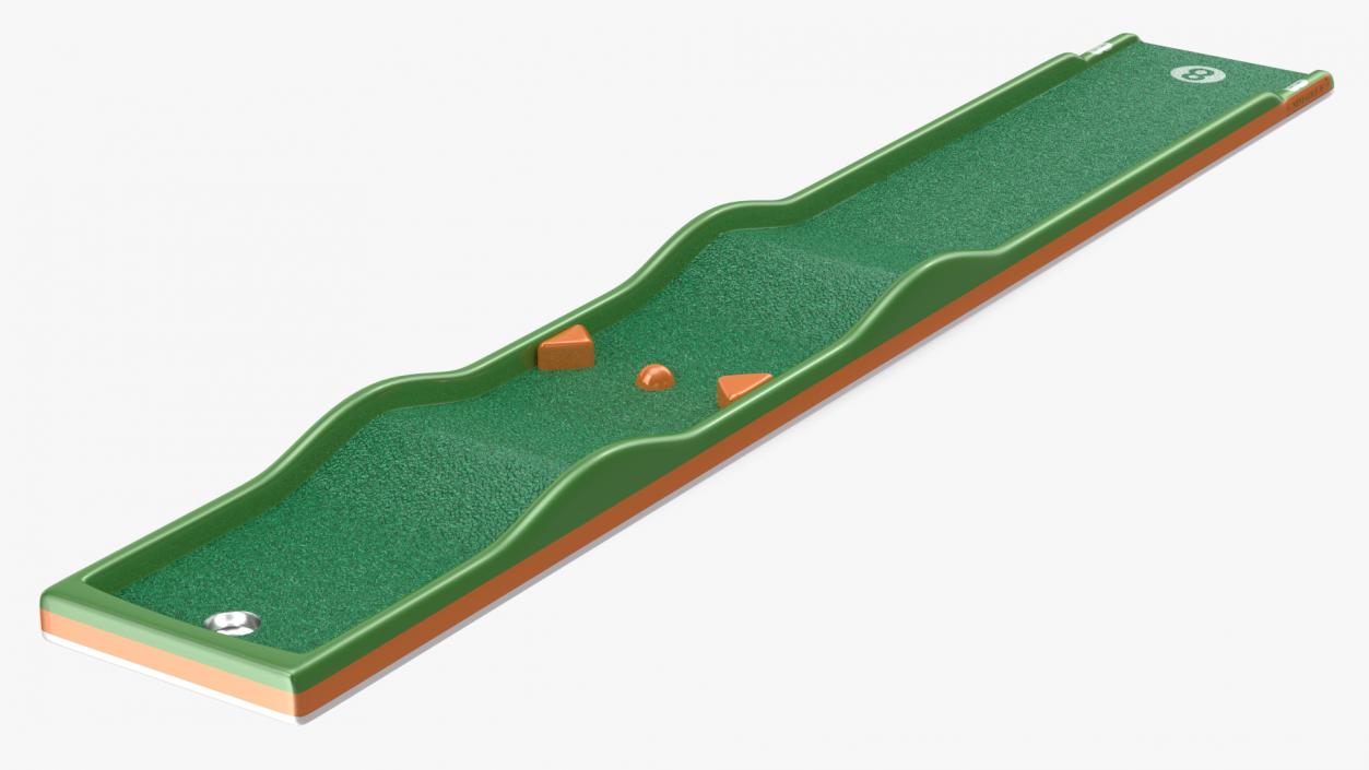 Minigolf 35 Portable Course Hole 8 3D model