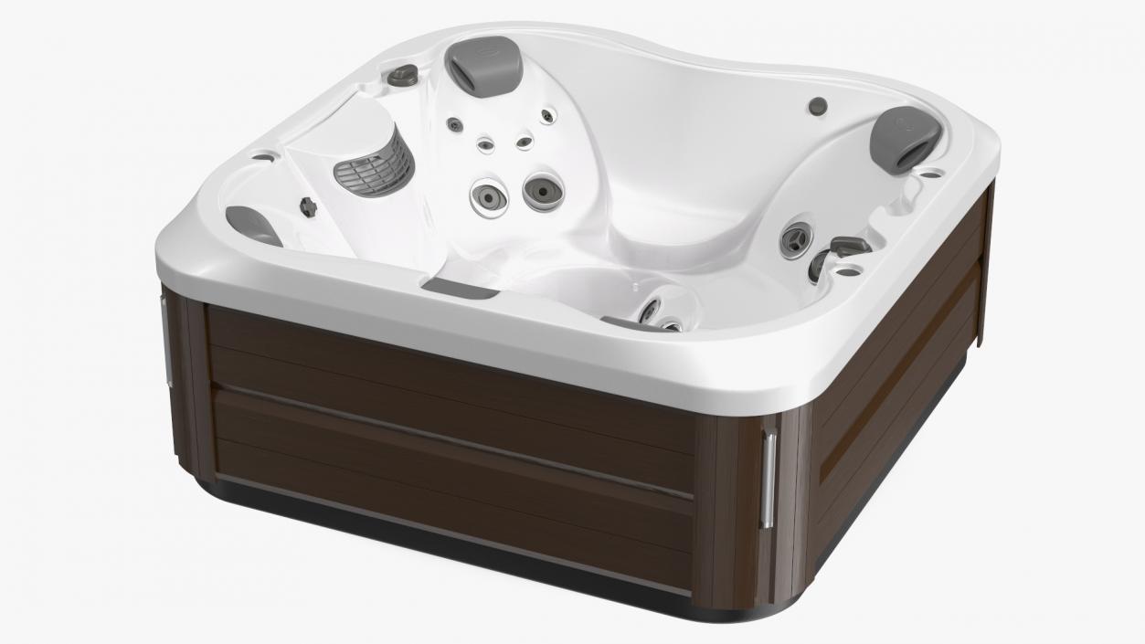 Jacuzzi J 335 Hot Tub Brown 3D