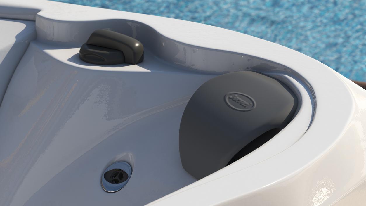 Jacuzzi J 335 Hot Tub Brown 3D