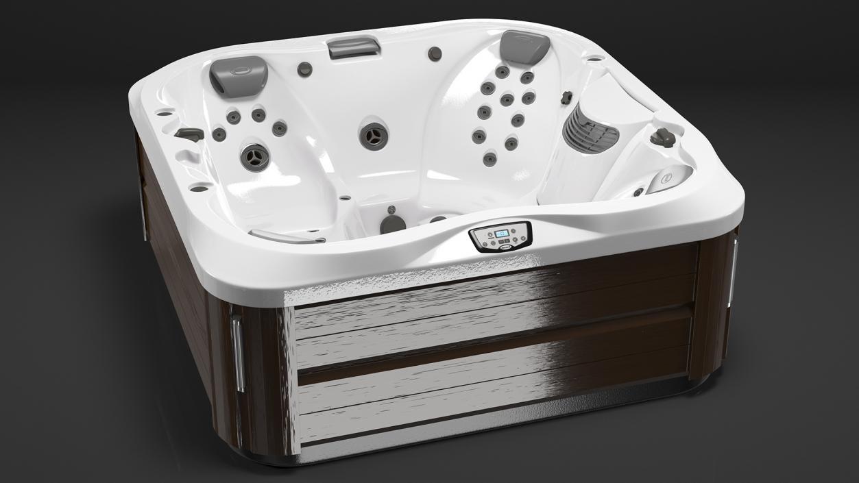 Jacuzzi J 335 Hot Tub Brown 3D