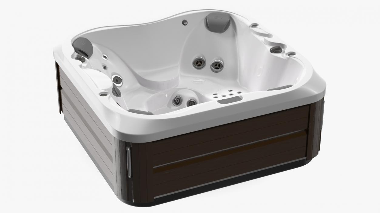 Jacuzzi J 335 Hot Tub Brown 3D