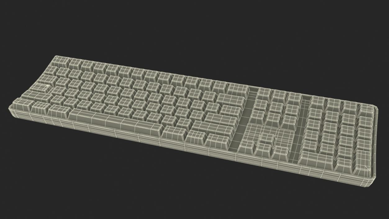 Apple Wireless Computer Keyboard 3D