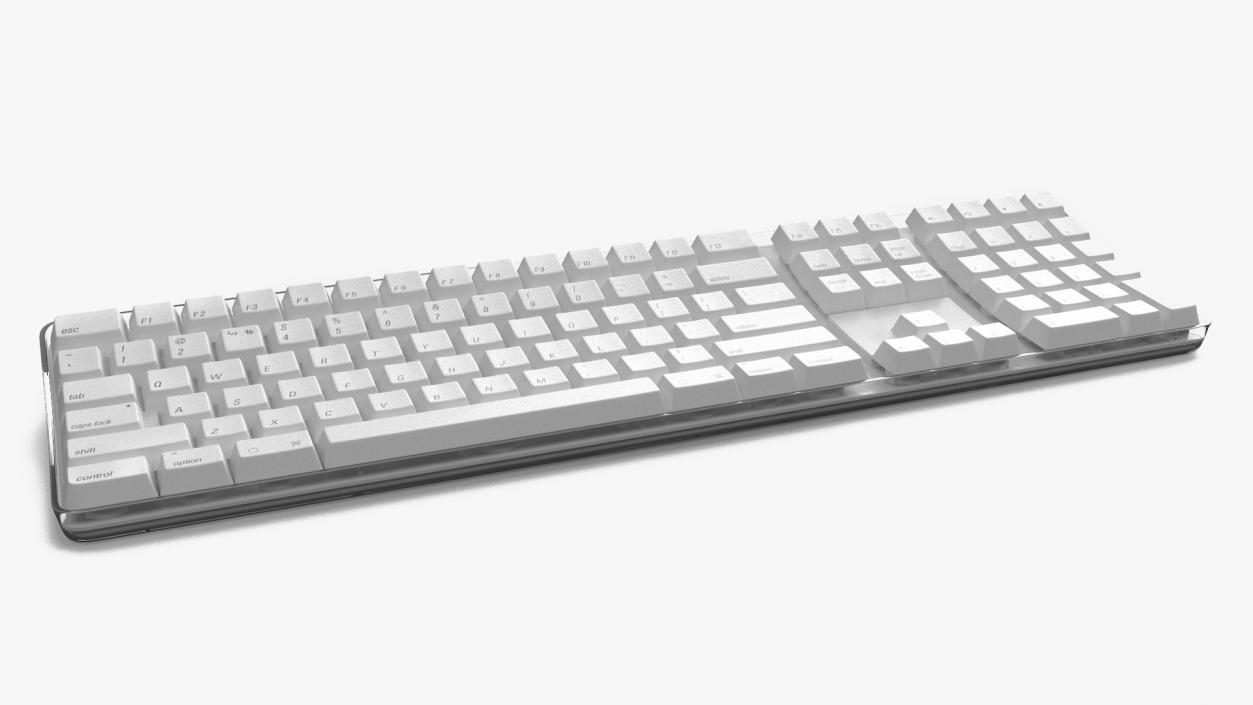 Apple Wireless Computer Keyboard 3D