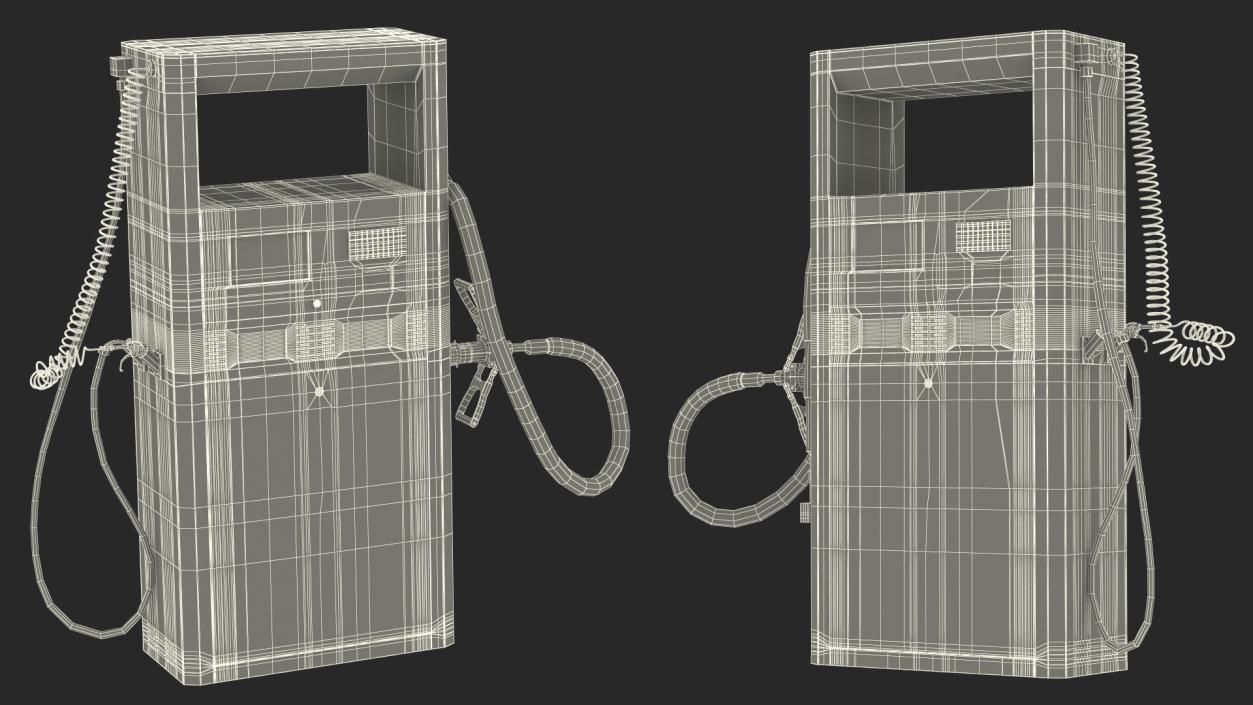 Fuel Dispenser for Liquid Gas 3D model