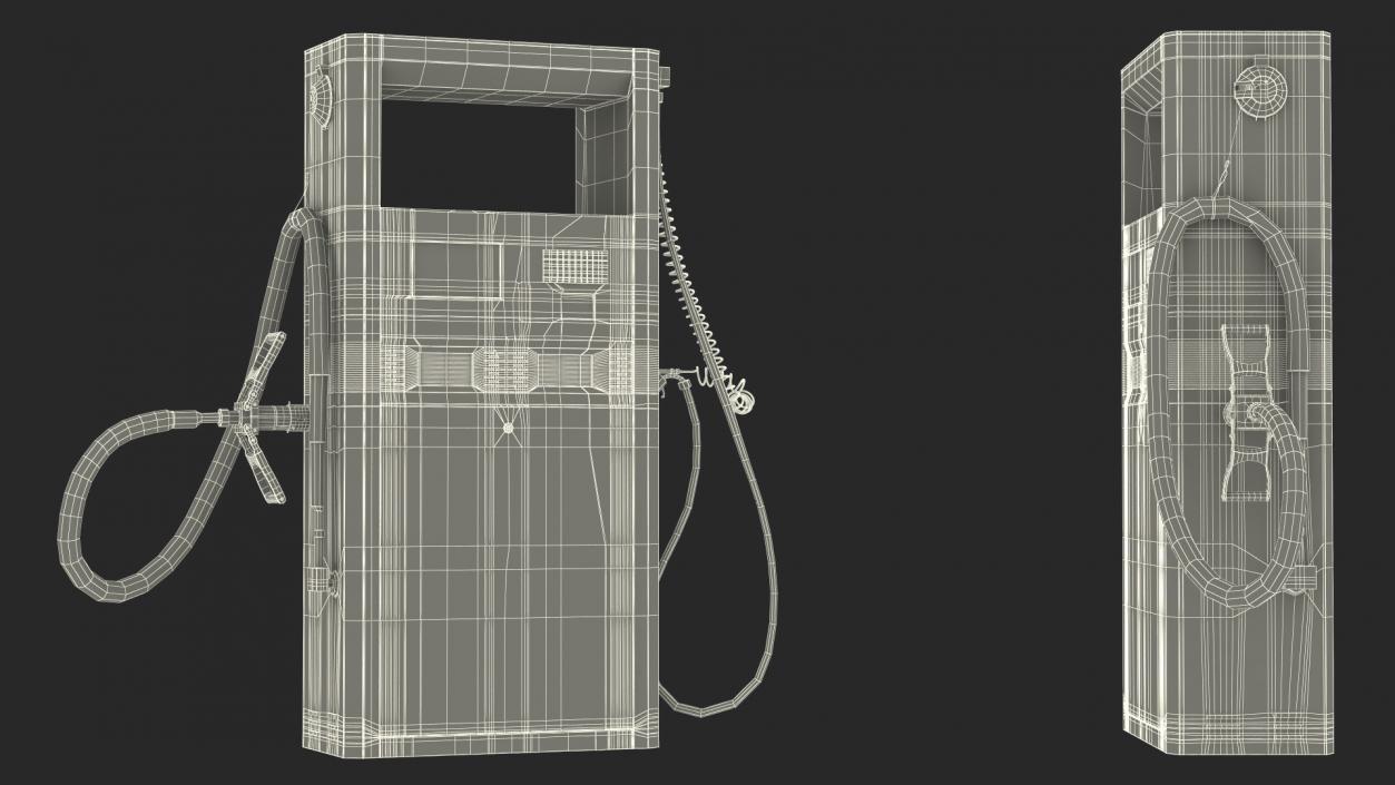 Fuel Dispenser for Liquid Gas 3D model