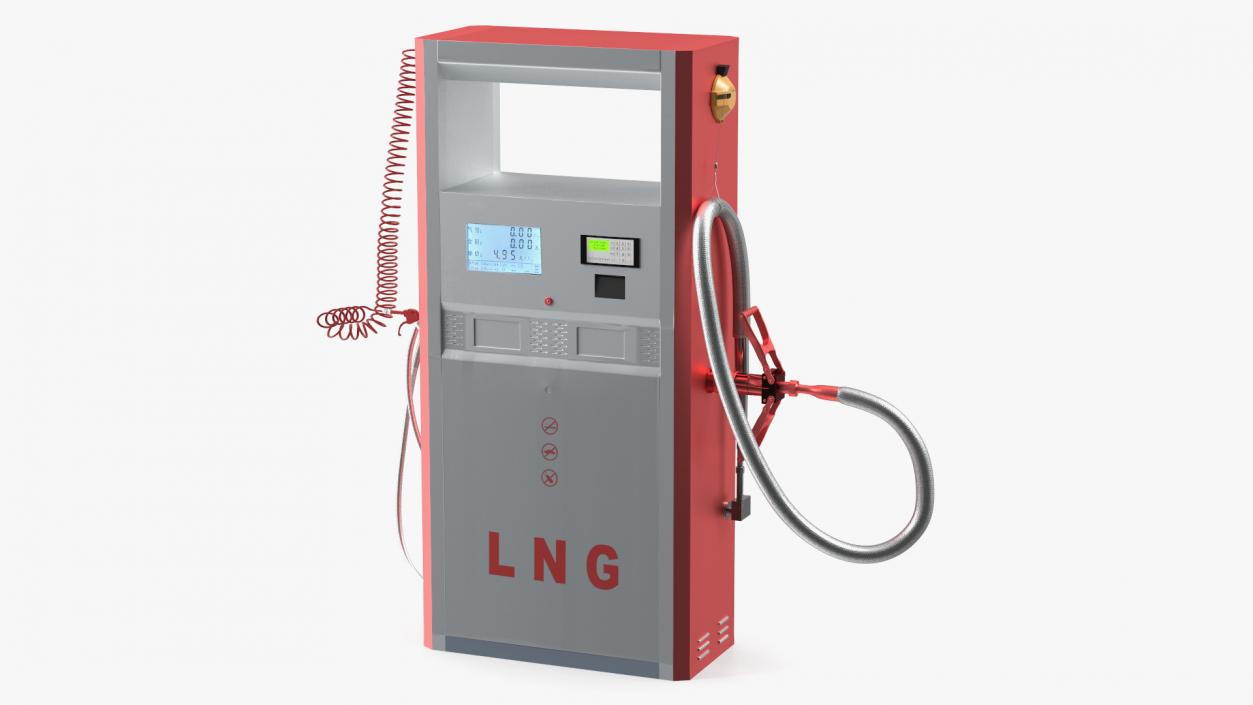 Fuel Dispenser for Liquid Gas 3D model