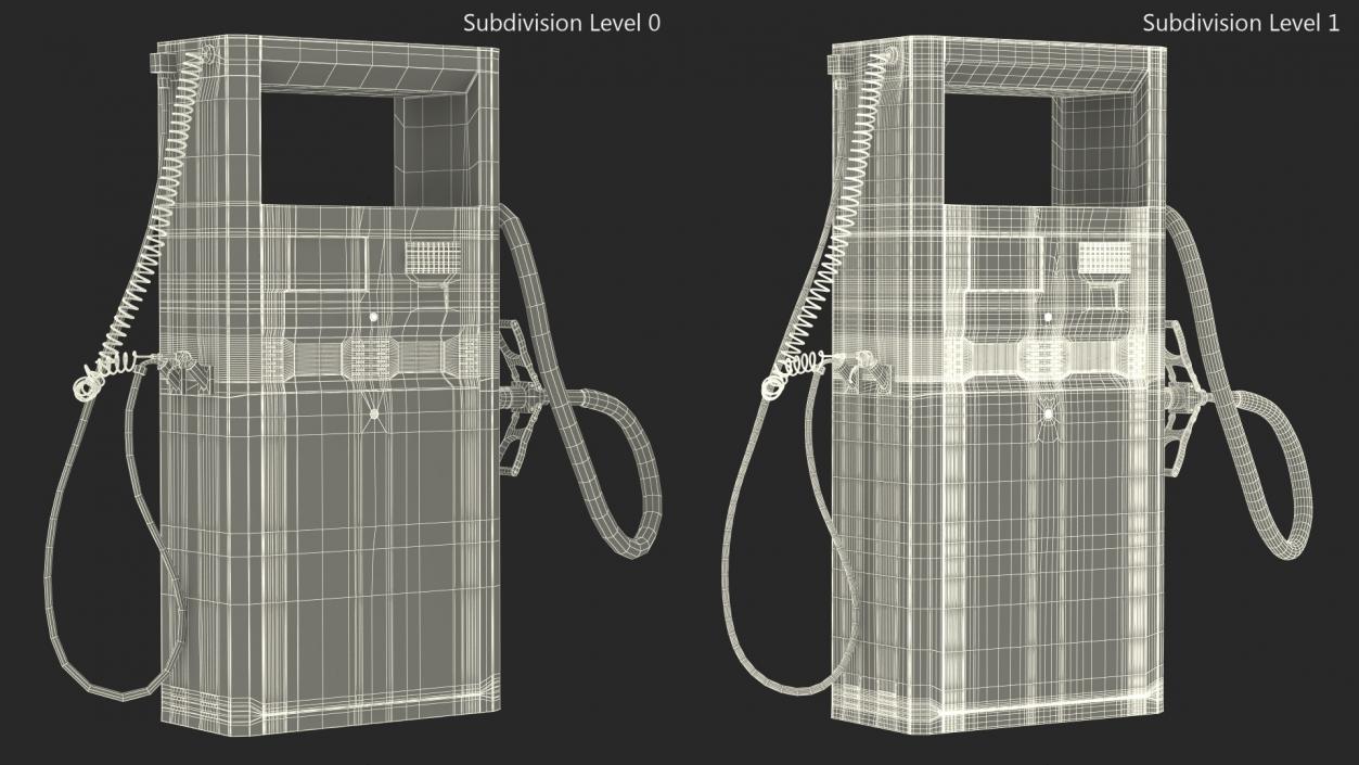 Fuel Dispenser for Liquid Gas 3D model