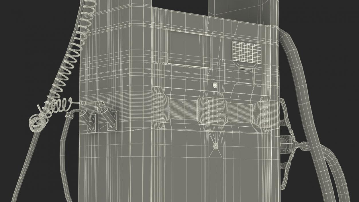 Fuel Dispenser for Liquid Gas 3D model