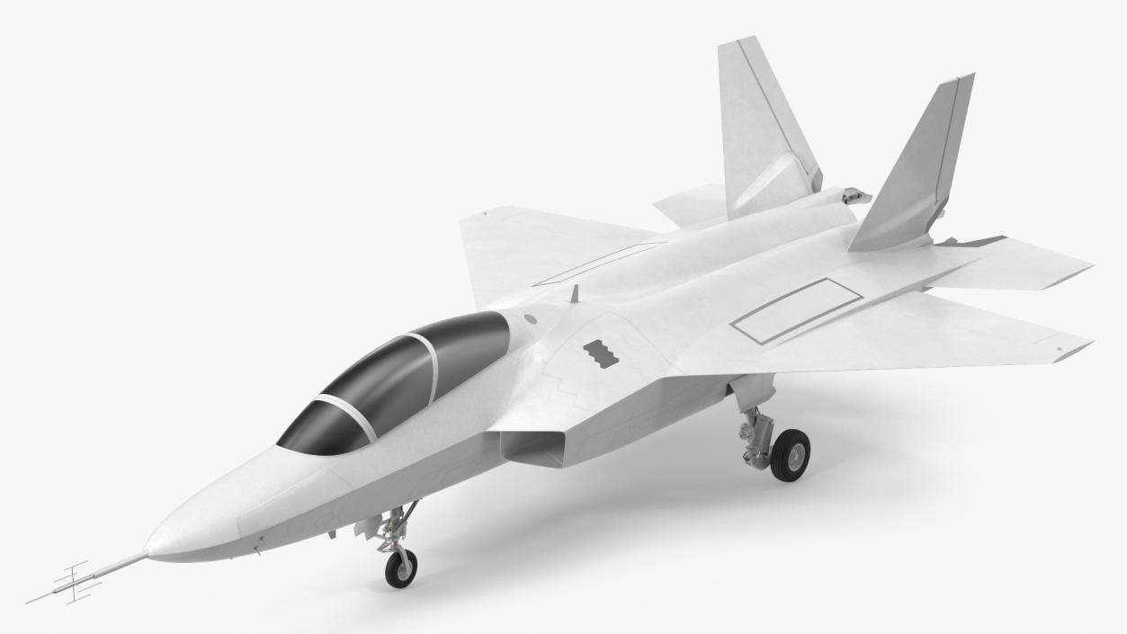 3D model Mitsubishi X2 Shinshin Aircraft Exterior Only