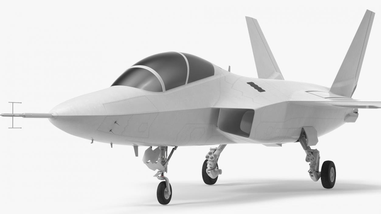 3D model Mitsubishi X2 Shinshin Aircraft Exterior Only