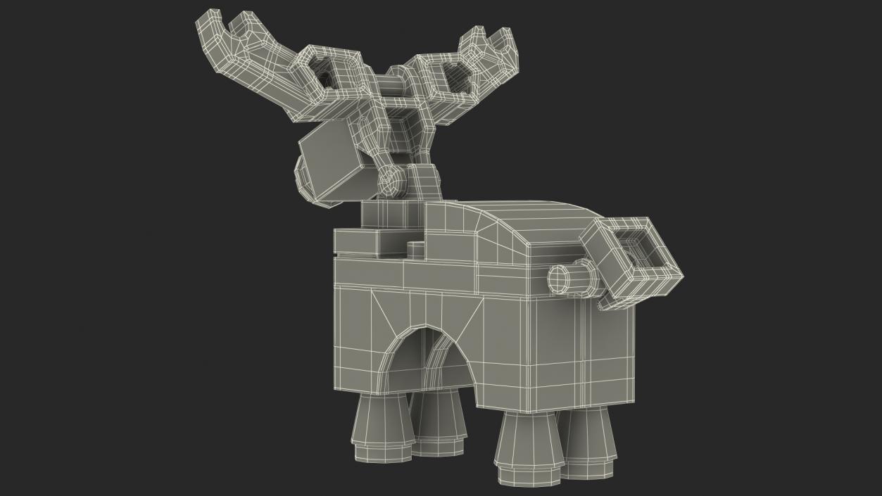 Lego Reindeer Minifigure 3D model