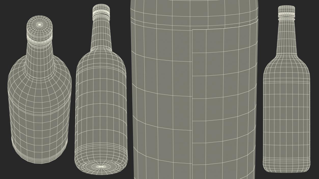 Alcoholic Drinks Collection 6 3D model