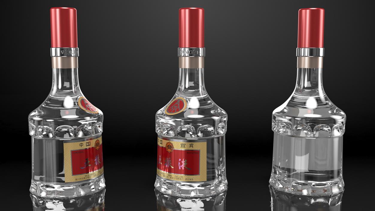 Alcoholic Drinks Collection 6 3D model