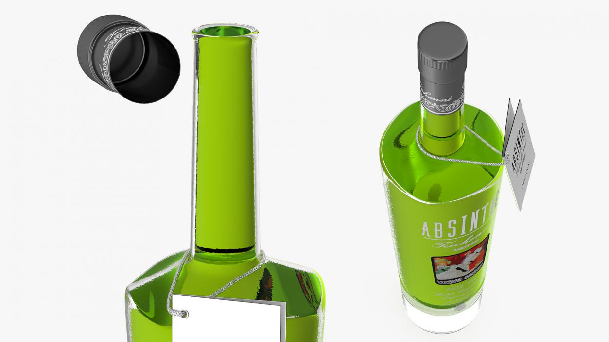 Alcoholic Drinks Collection 6 3D model