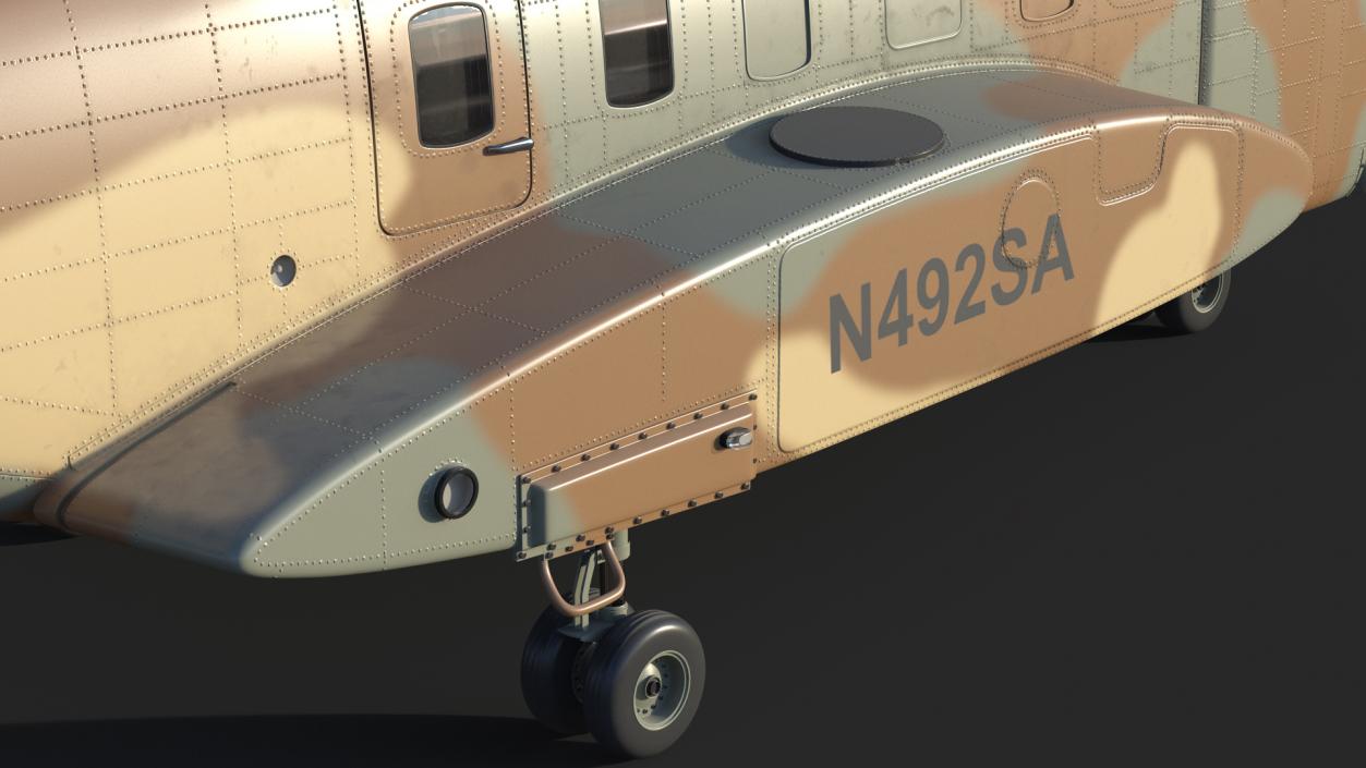 3D Sikorsky H-92 Superhawk model