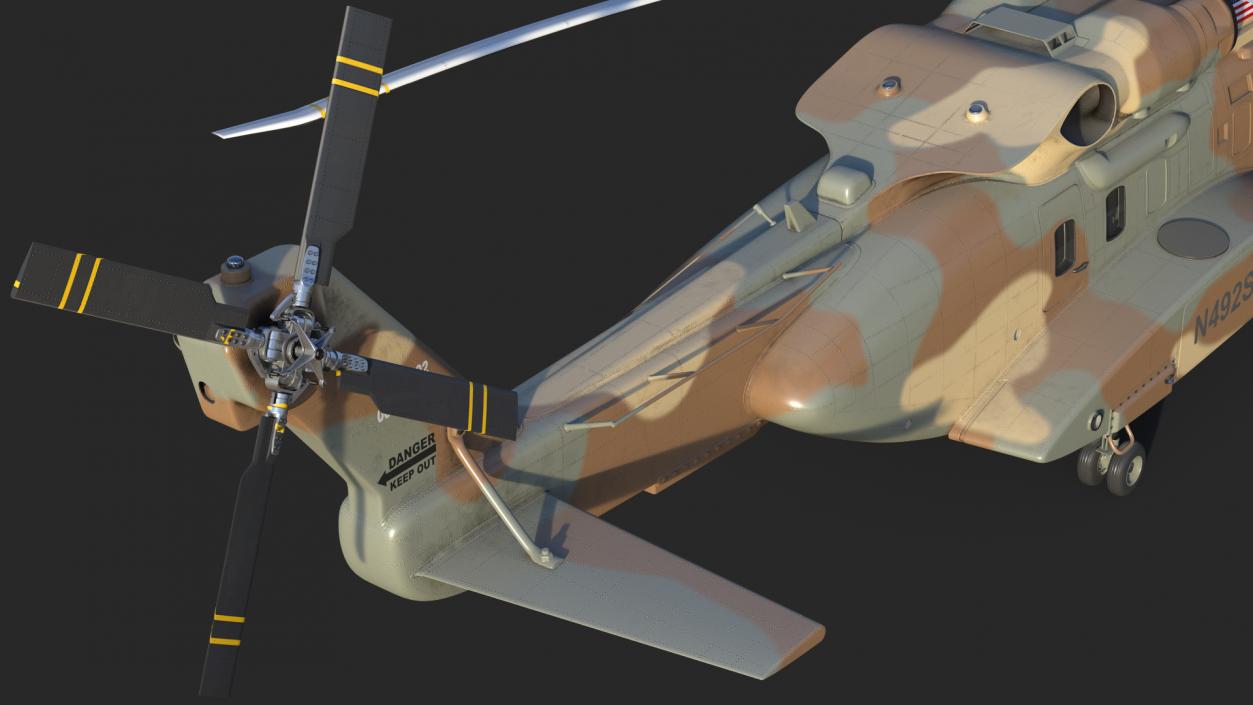 3D Sikorsky H-92 Superhawk model