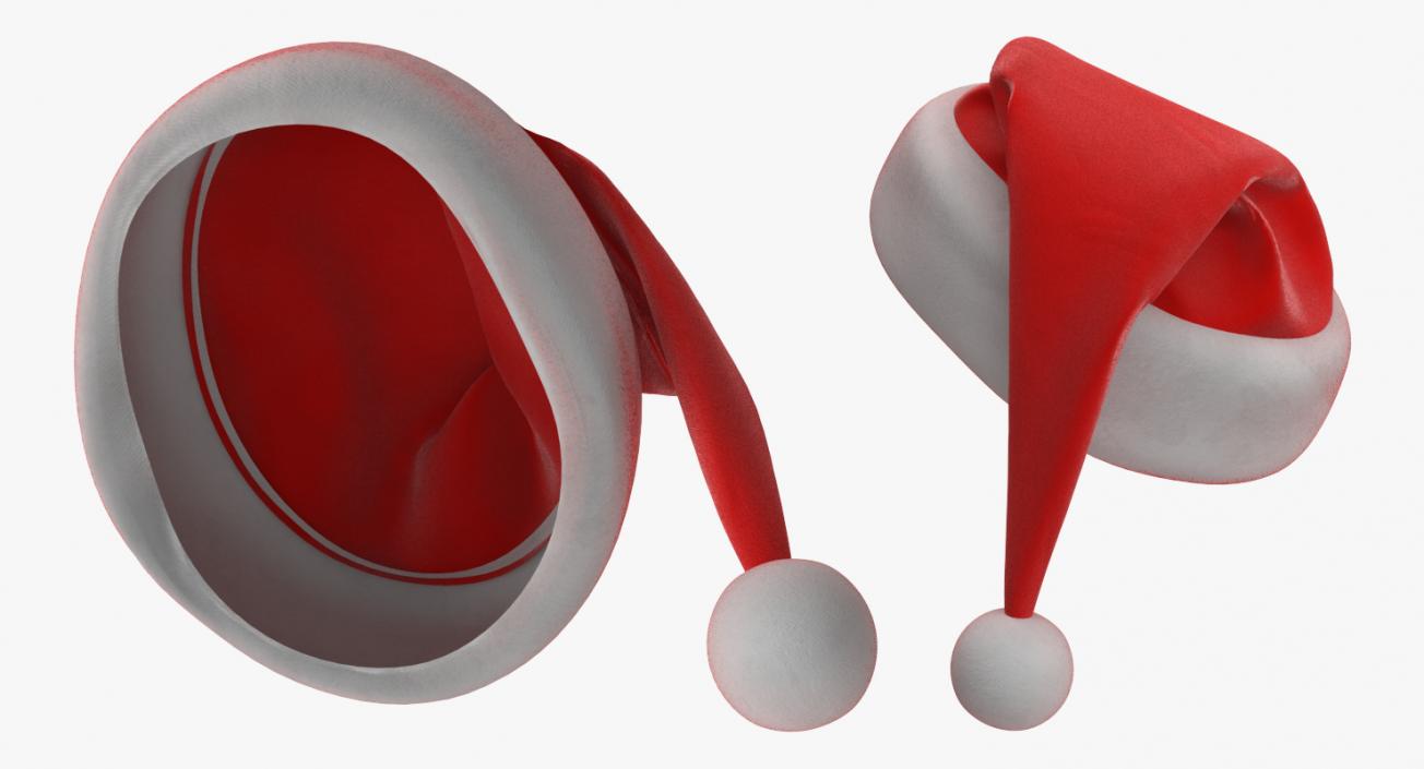 3D model Santa Claus Hat