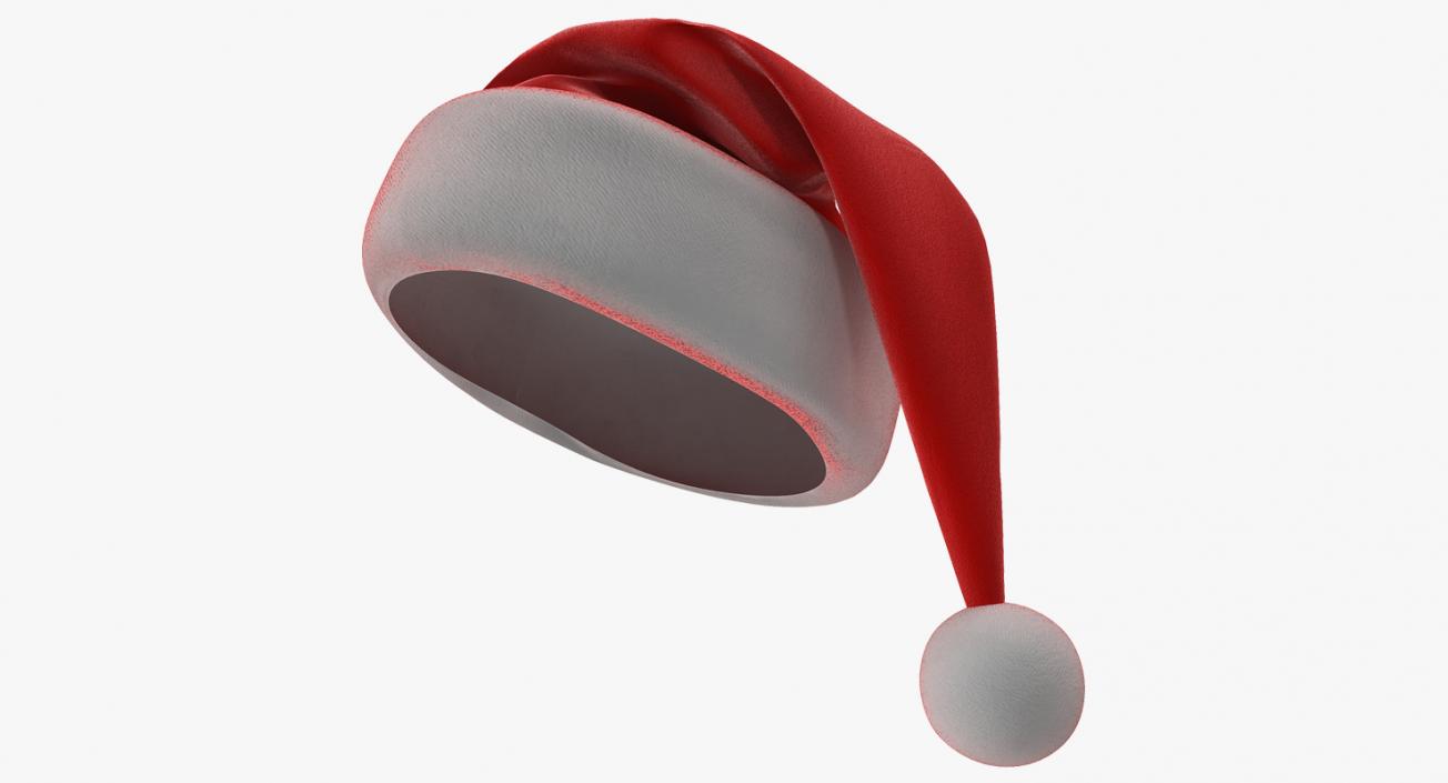 3D model Santa Claus Hat