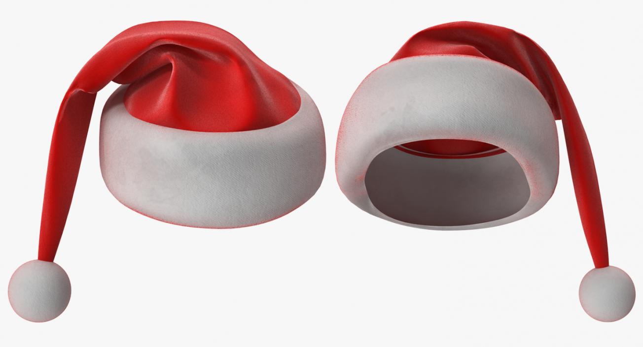 3D model Santa Claus Hat