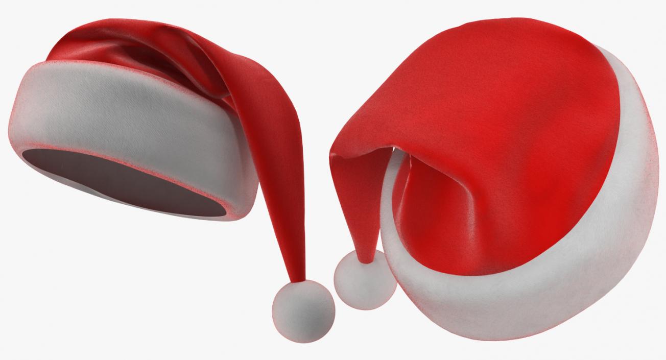 3D model Santa Claus Hat