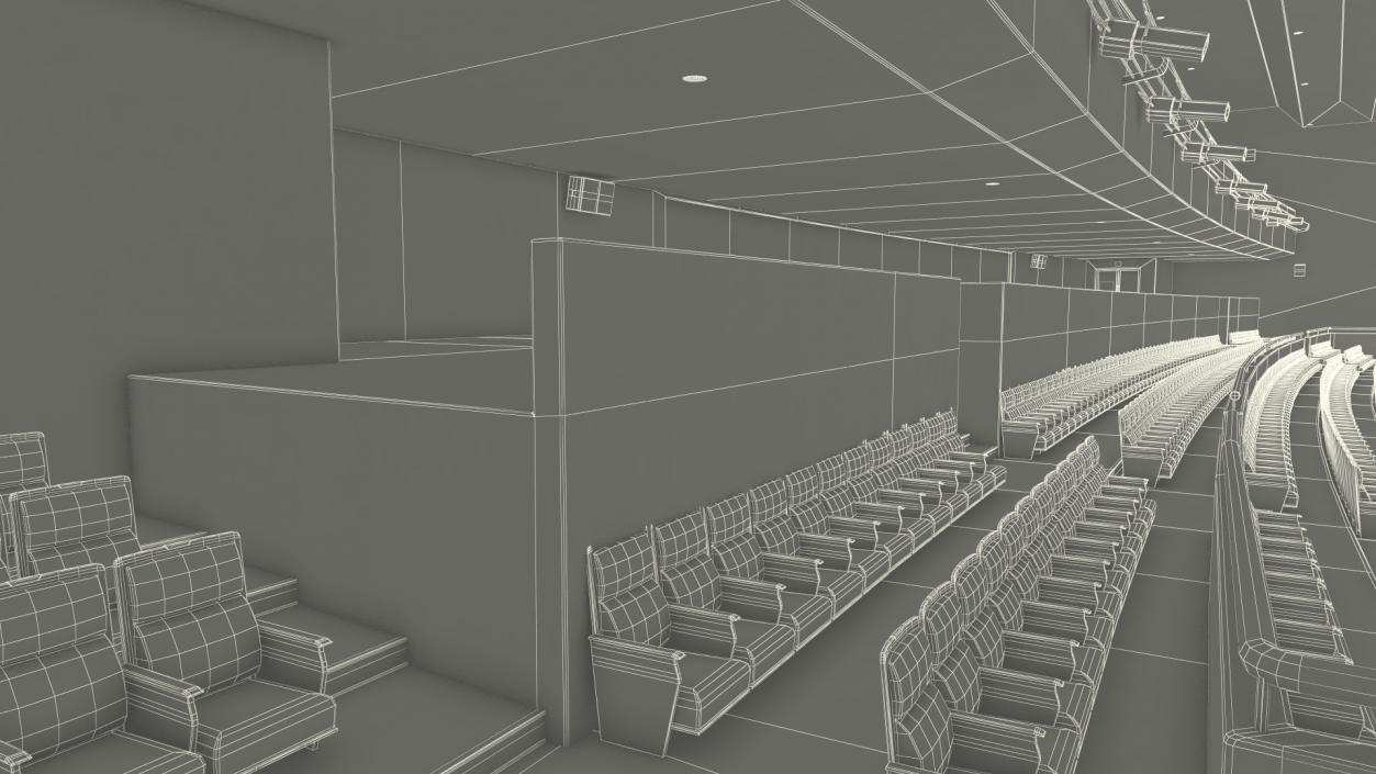 Big Conference Hall 3D model